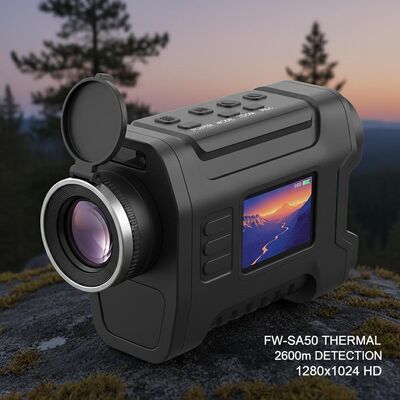 FW-SA50 Thermal Monocular with 2600m Detection Distance, 1280×1024 HD Thermal Imaging Resolution, and 50mm F1.0 Lens for Outdoor Use