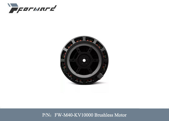 FW-M40-KV10000 محرك كهربائي بتيار مستمر بدون فرشاة تيار مباشر بدون فرش 4.4A 40V للطائرة بدون طيار