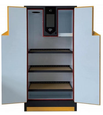 Double Door Intelligent Safety Cabinet FW-WY810883 for Hazardous Chemicals with 120mm Thick Yellow Sand Landfill Cavity