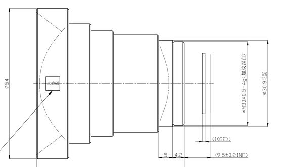 FWD-14 14mm F1.0 1280×1024@12μm LWIR Motorized Zoom Lens — Chalcogenide Series for Thermal Imaging