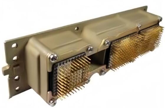 ARINC 600 Rack Panel Connector Avionics Grade Size 2 High Density 150 Contacts